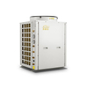 Compact Air Source Heat Pump for Cold Climate with Radiators