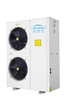 Compact Industrial Air Source Heat Pump without Buffer Tank