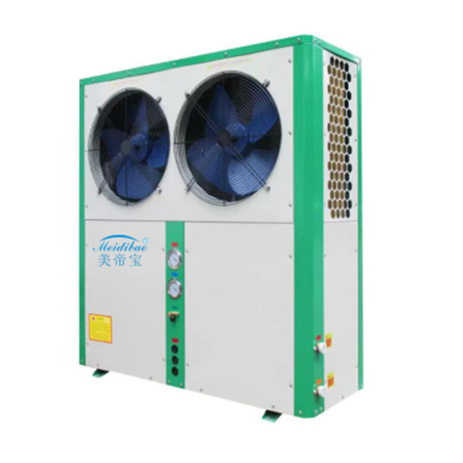 Vertical 3 Phase Industrial Air Source Heat Pump
